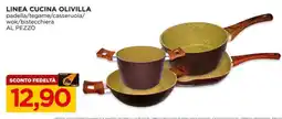 Alì Supermercati Linea cucina olivilla padella/tegame/casseruola/wok/bistecchiera offerta