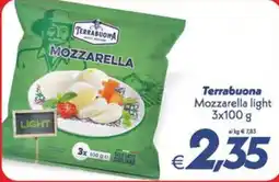 Iper Super Conveniente Terrabuona Mozzarella light offerta