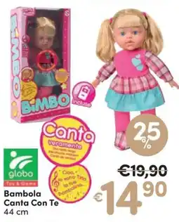 Ideal Bimbo Bambola Cantà Con Te Bimbo offerta