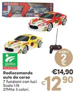 Ideal Bimbo Radiocomando auto da corsa globo offerta