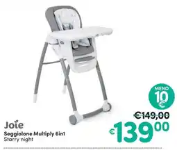 Ideal Bimbo Joie Seggiolone Multiply 6in1 Starry night offerta