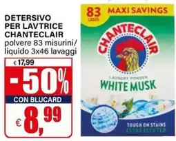 Il Gigante Detersivo per lavatrice Chanteclair offerta