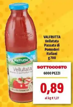 Hurrà Valfrutta Vellutata Passata di Pomodori Italiani offerta