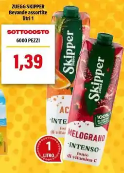 Hurrà Zuegg Skipper bevande assortite offerta