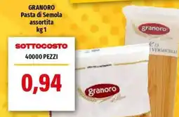 Hurrà Pasta di Semola assortita granoro offerta