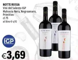 Hurrà Notte Rossa Vini del Salento IGP offerta