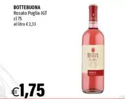 Hurrà Bottebuona Rosato Puglia IGT offerta