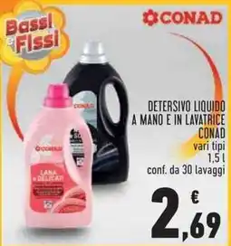 Conad City Detersivo liquido CONAD offerta