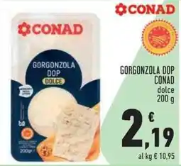 Conad City Gorgonzola Dop Dolce Conad offerta