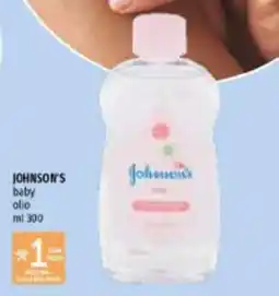 Emi Supermercati Johnson's baby olio offerta