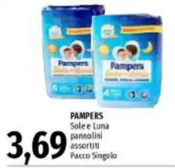 Emi Supermercati Pampers pannolini assortiti offerta