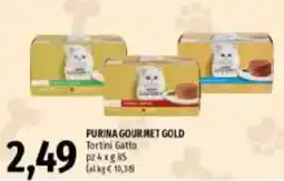 Emi Supermercati Purina Gourmet Gold Tortini Gatto offerta