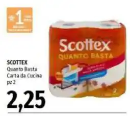 Emi Supermercati Scottex Quanto Basta Carta da Cucina offerta