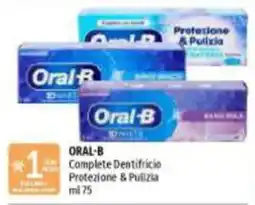 Emi Supermercati ORAL-B Complete Dentifricio Protezione & Pulizia offerta