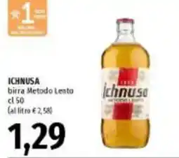 Emi Supermercati Ichnusa birra Metodo Lento offerta