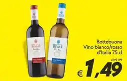 Iper Super Conveniente Bottebuona Vino bianco/rosso offerta