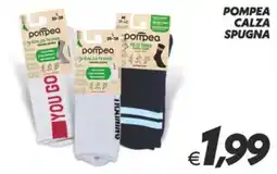 Iper Super Conveniente Pompea calza spugna offerta