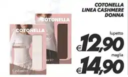 Iper Super Conveniente Cotonella linea cashmere donna lupetto offerta