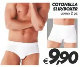 Iper Super Conveniente Cotonella slip/boxer uomo offerta