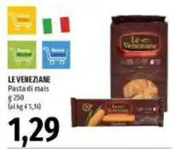 Emi Supermercati Le veneziane pasta di mais offerta