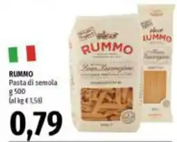 Emi Supermercati Rummo Pasta di semola offerta