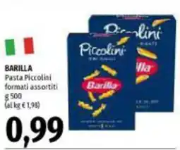 Emi Supermercati Barilla Pasta Piccolini offerta