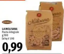 Emi Supermercati La Molisana Pasta integrale offerta