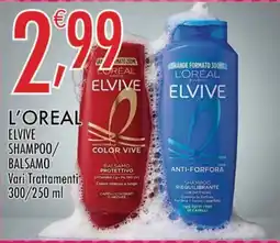 Crai L'Oreal Elvive Shampoo/Balsamo offerta