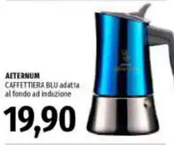 Emi Supermercati Aeternum caffettiera blu offerta