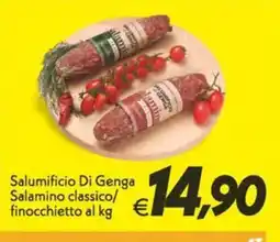 Iper Super Conveniente Salumificio Di Genga Salamino classico offerta