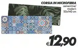 Iper Super Conveniente Corsia in microfibra offerta