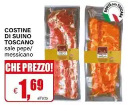 Il Gigante Costine di suino toscano sale pepe/messicano offerta