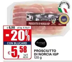Il Gigante Prosciutto di Norcia IGP offerta