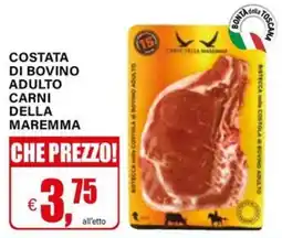 Il Gigante Costata di bovino adulto Carni della Maremma offerta