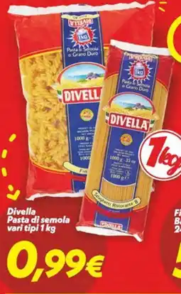 Iper Super Conveniente Divella Pasta di semola offerta