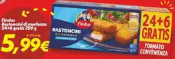 Iper Super Conveniente Findus Bastoncini di merluzzo offerta
