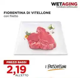 Alì Supermercati Fiorentina di vitellone con filetto Wetaging offerta