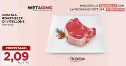 Alì Supermercati Costata roast-beef di vitellone con osso offerta