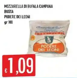 Mercadò Mozzarella di bufala campana podere dei leoni offerta