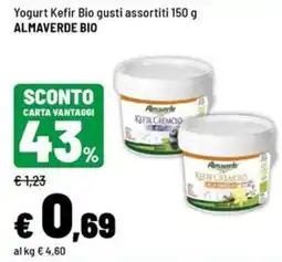 Iper La Grande Yogurt Kefir Bio Almaverde Bio offerta