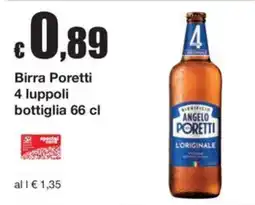 Sì con te Superstore Birra Poretti 4 luppoli offerta