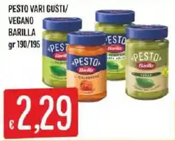 Mercadò Pesto vari gusti Barilla offerta