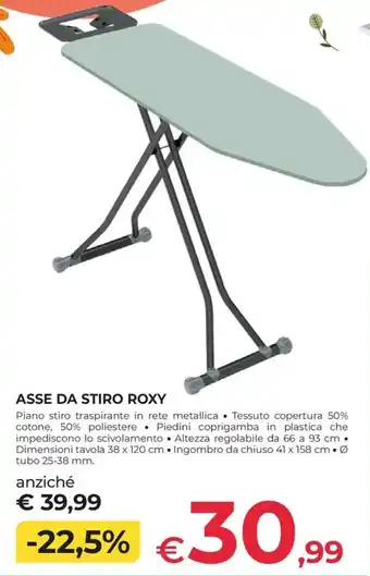 Asse da stiro Roxy