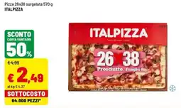 Iper La Grande Pizza surgelata Italpizza offerta