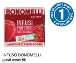 Il Gigante Infuso Bonomelli gusti assortiti offerta