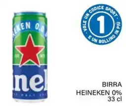 Il Gigante Birra Heineken 0% offerta