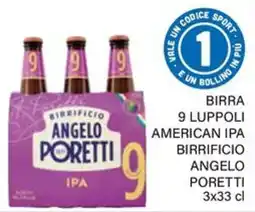 Il Gigante Birra 9 Luppoli American IPA Birrificio Angelo Poretti offerta