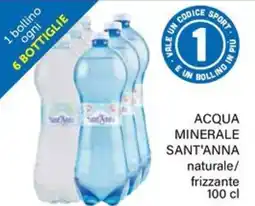 Il Gigante Acqua minerale Sant'Anna offerta