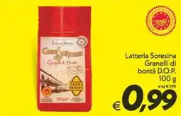 Iper Super Conveniente Latteria Soresina Granelli di bontà D.O.P. offerta