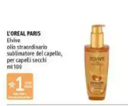 Emi Supermercati Elvive olio straordinario sublimatore del capello offerta